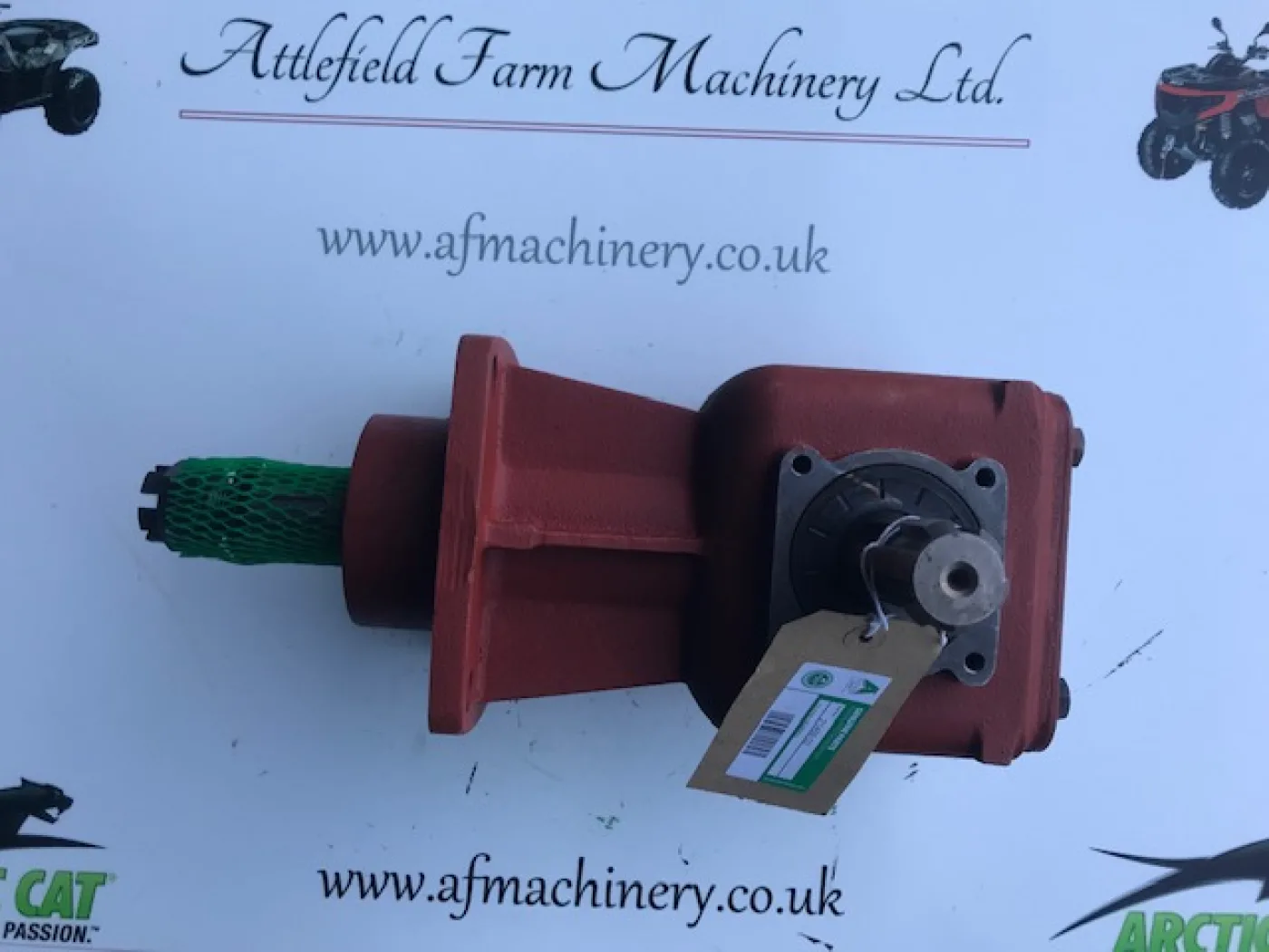 Slewtic 9ft topper side gearbox replacement - 1