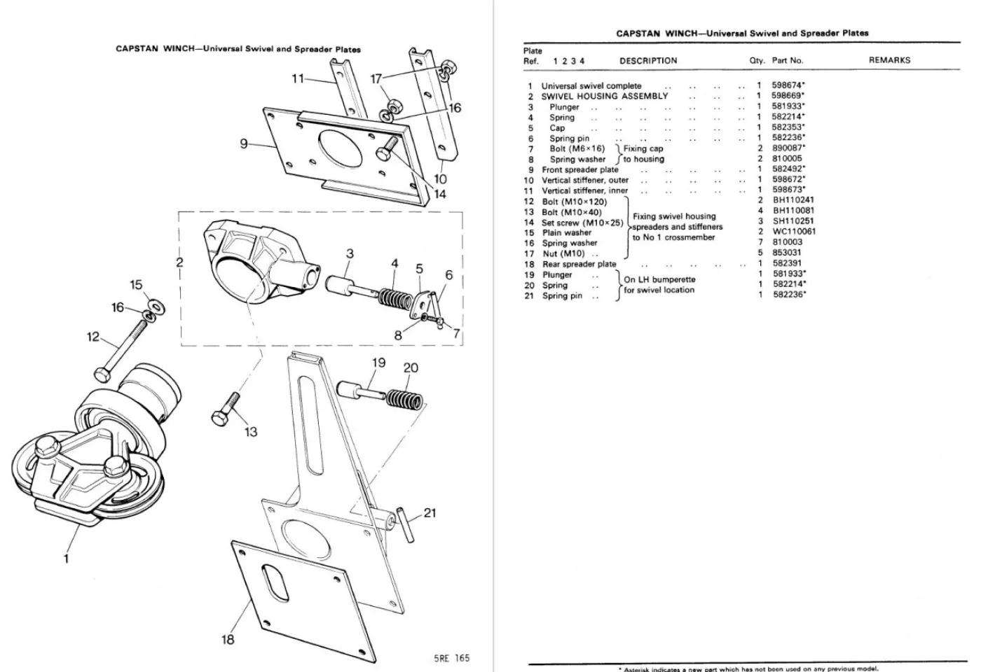 Doorvoer lierkabel (winch swivel housing assembly) - 4