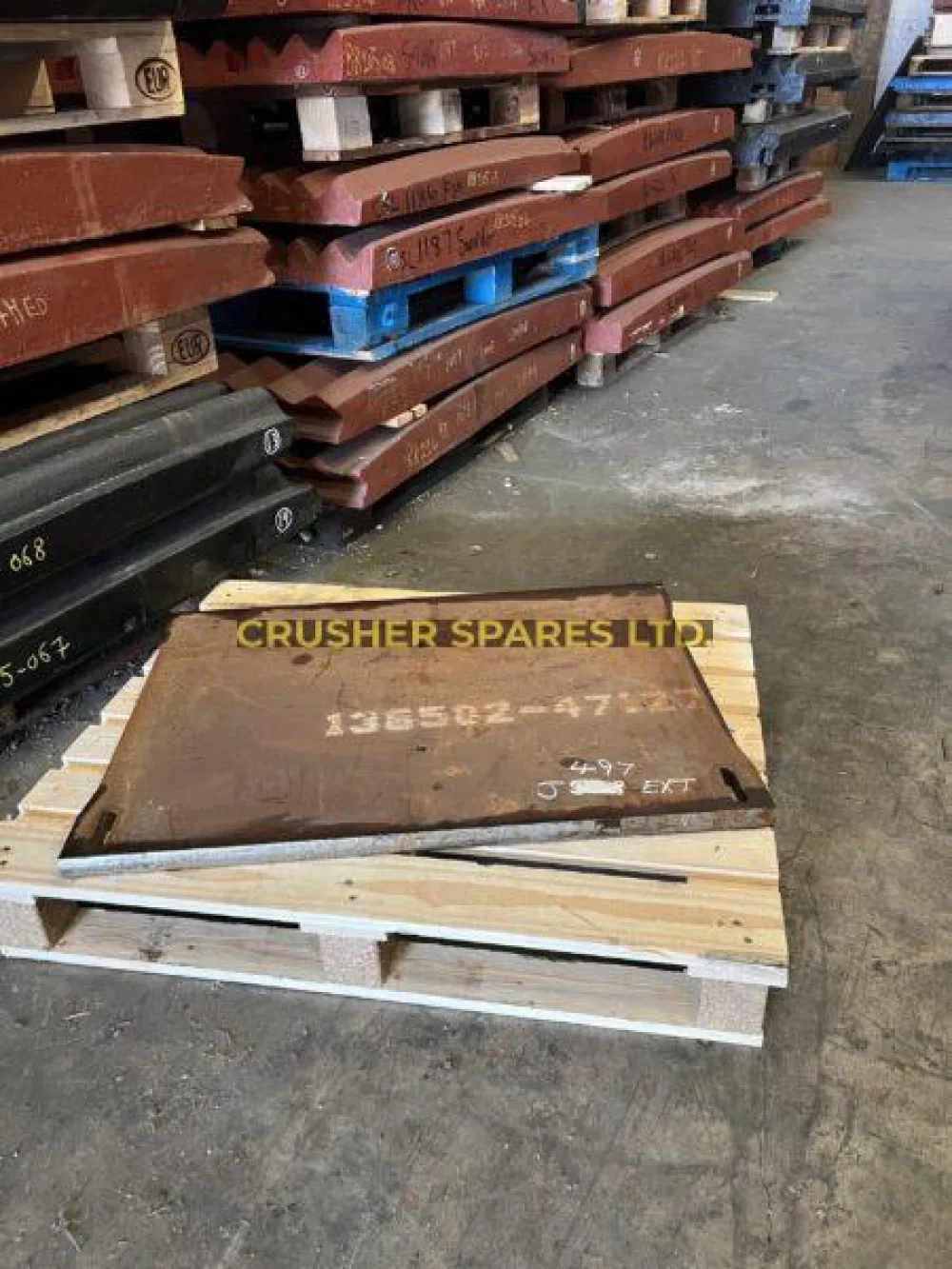 J4970000 | Toggle Plate | 30mm Extended | Extec® / Sandvik® |