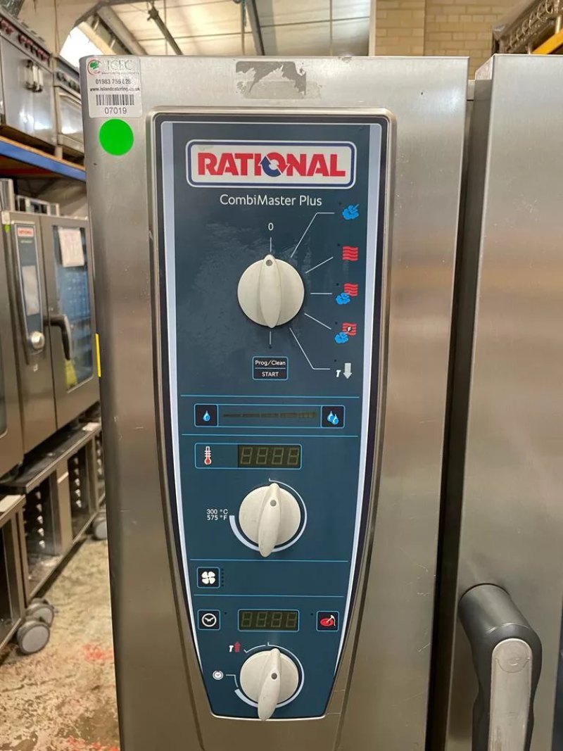 Rational Gas CombiMaster Plus (CMP), 10-1/1/G (10-Grid Gas Combi Oven) 2018 - islandcatering