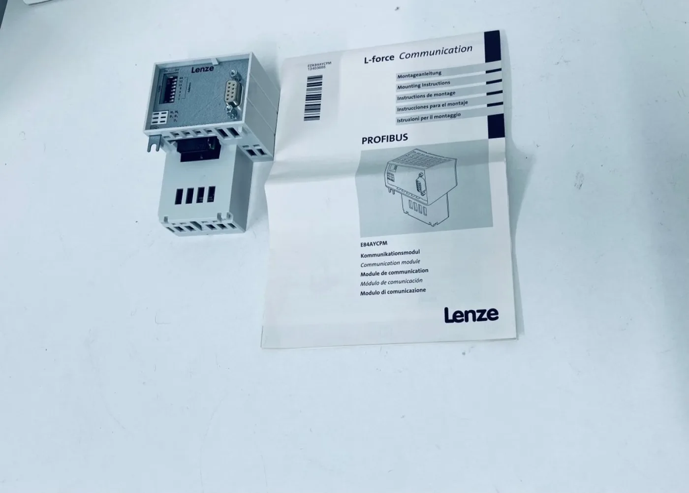 Lenze Profibus L-Force Kommunikationsmodul E84AYCPMV - 6