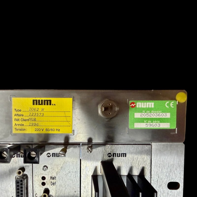 NUM CNC Steuerung 1062 W für Weeke BP 155 und Homag Maschinen Art.-Nr. 205203603603