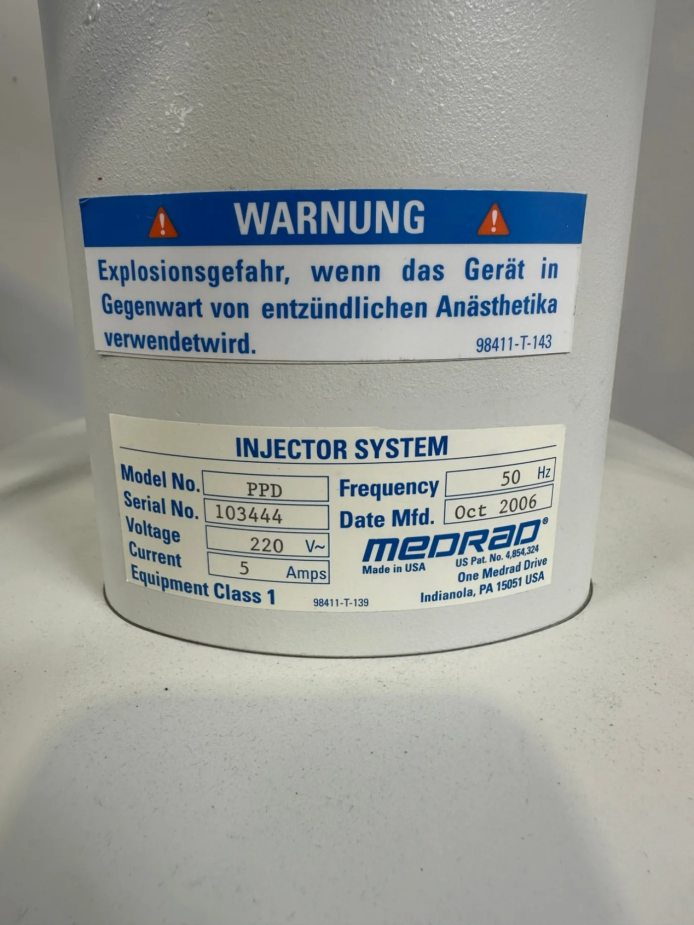 Medrad Mark V Pro Vis Hochdruckspritzenpumpe (CT) - 8