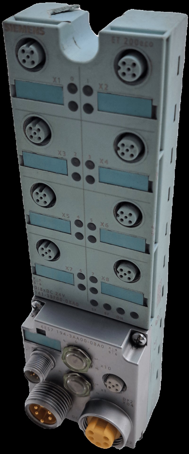 Siemens SIMATIC DP 6ES7141-3BF00-0XA0 Grundmodul mit Anschlussblock 6ES7194-3AA00-0BA0