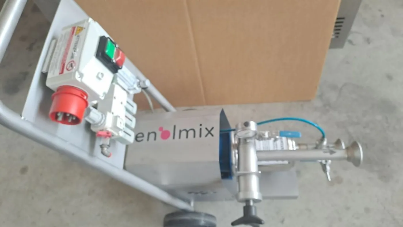 STAINLESS STEEL FLOTATION UNIT MODEL ENOLMIX 100, SECOND HAND MACHINE - 7