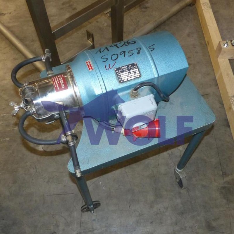 Massepumpe ZEHNDER - Type FZ-100-L1 mit Edelstahlpumpenkopf.