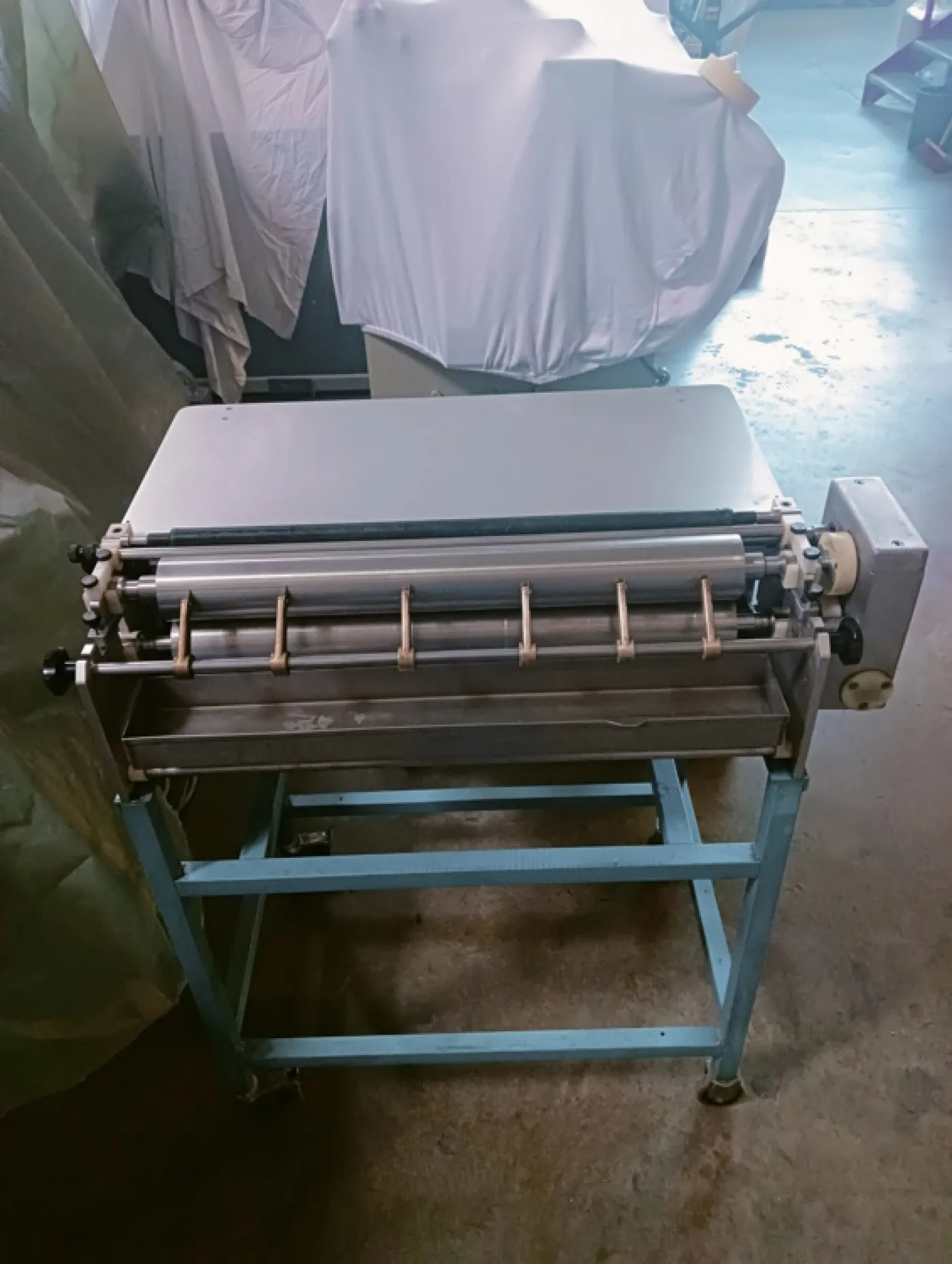 2 Walzen Anleimmaschine Hunkler LAM 600 - 1