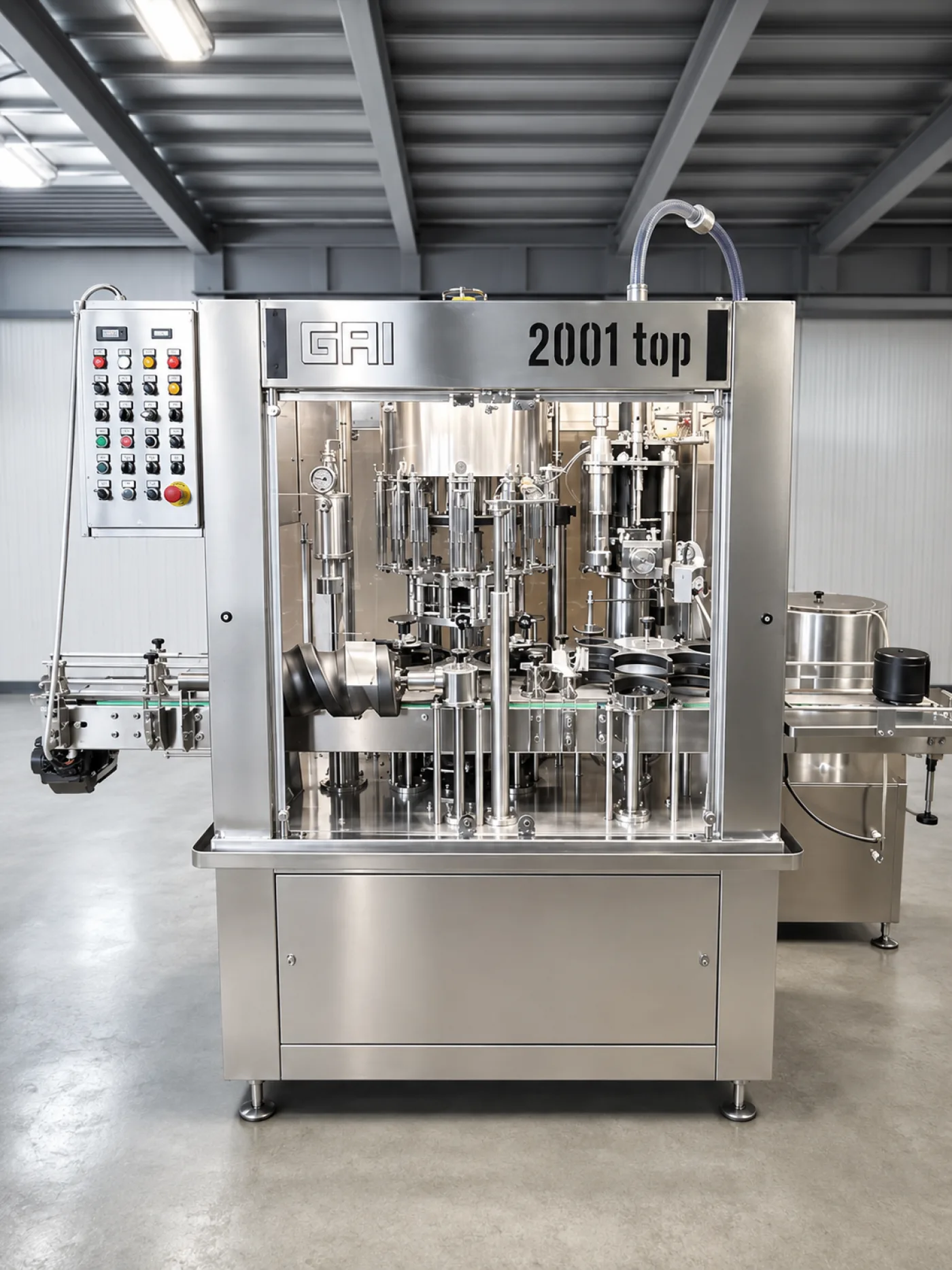 GAI MONOBLOCK IN STAINLESS STEEL MODEL 2001 TOP, 1/10/1, SECOND-HAND MACHINE - 1