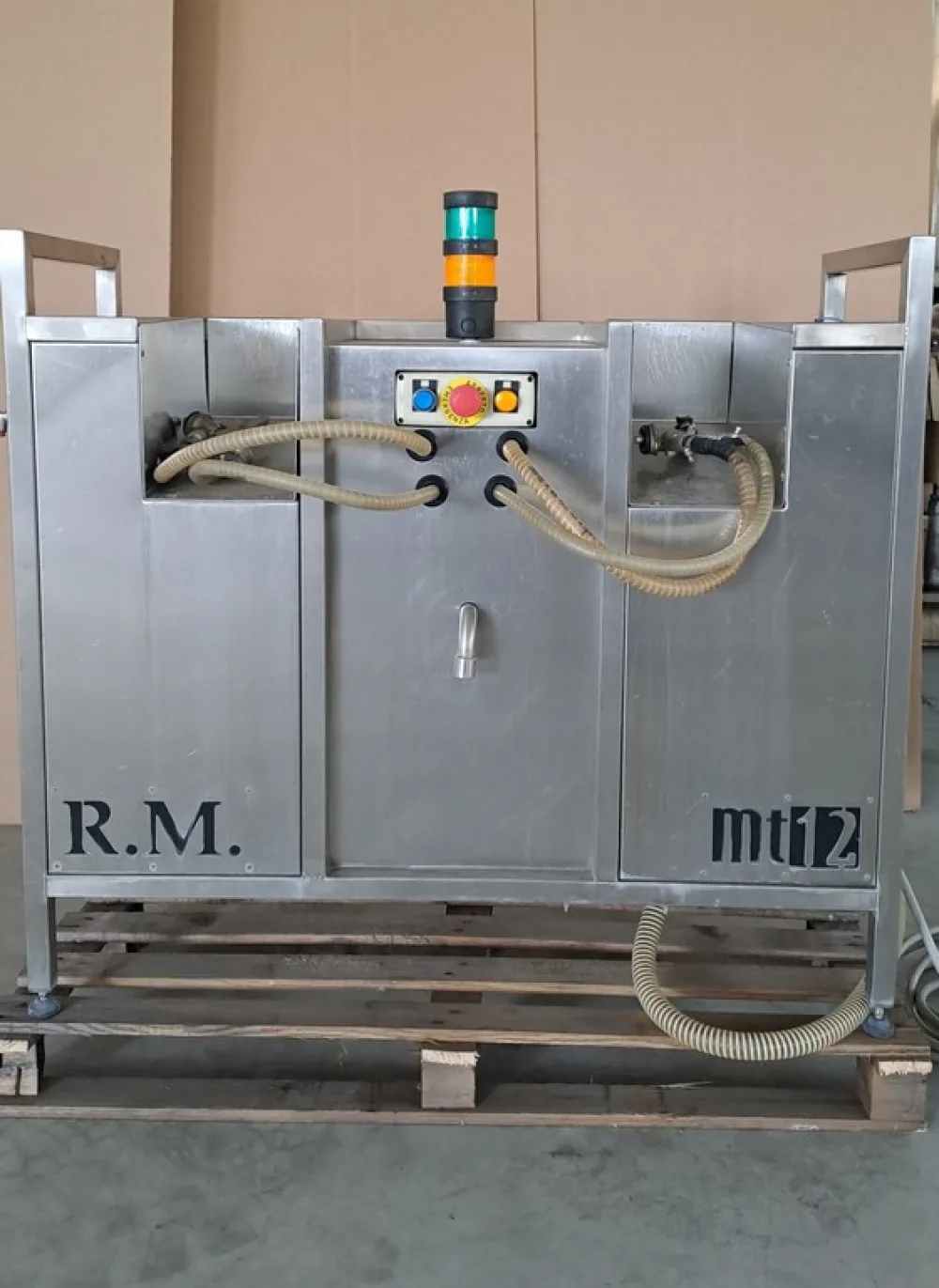 STAINLESS STEEL DRUM CLEANER, SECOND HAND EQUIPMENT