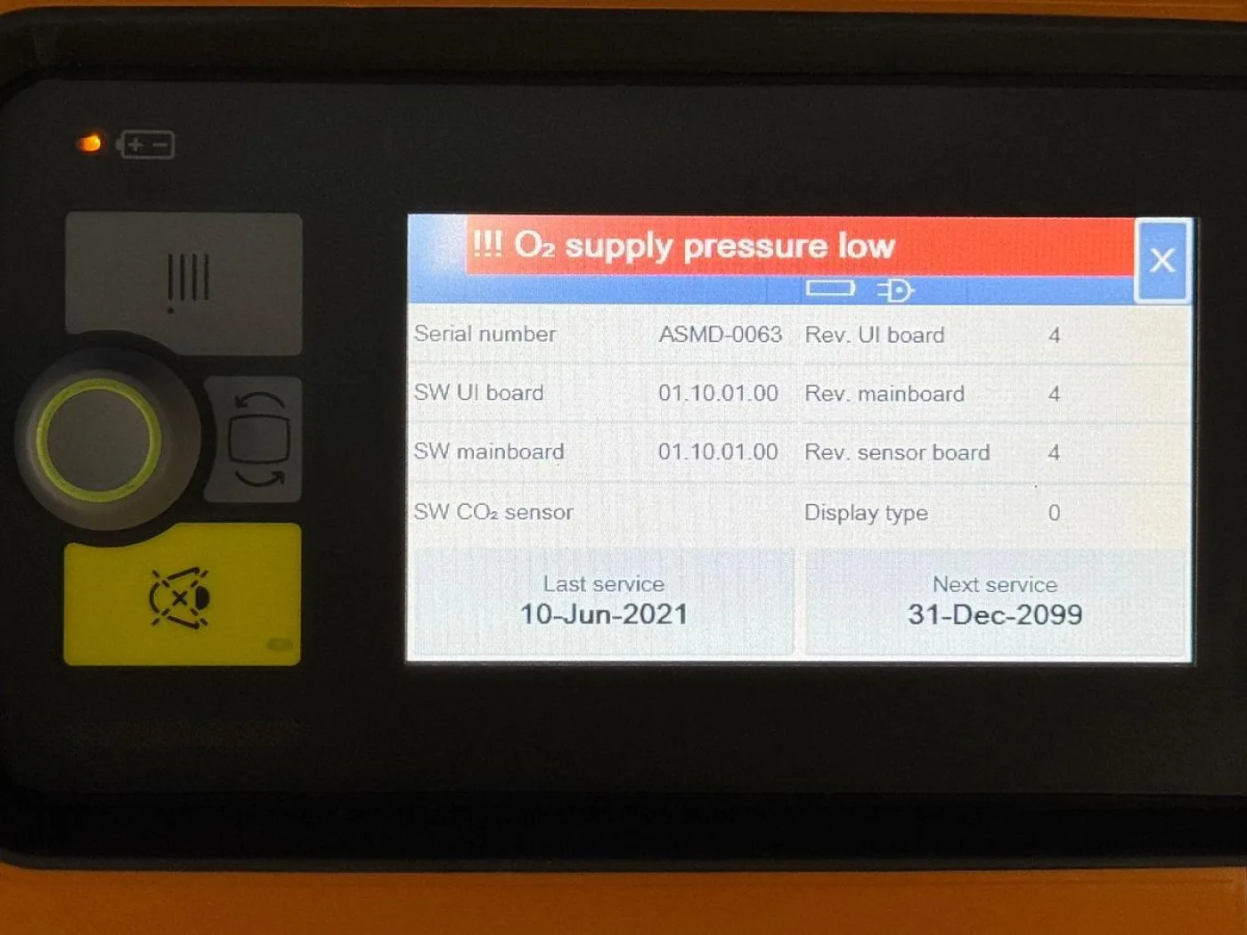Dräger Oxylog VE300 Plus REF: 5790200 Hours: 8 YOM: 2019 - 6