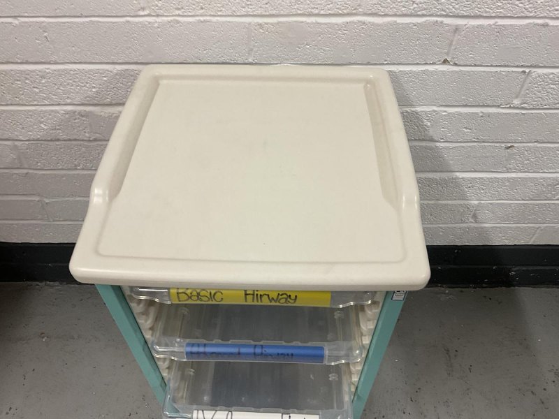 Bristol Maid Gratnells trolley 4 drawer