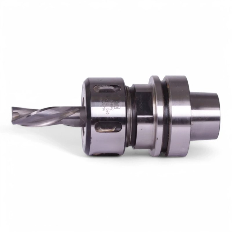 HSK 63 F Spannzangenfutter mit VHM Schaftfräser 55 x 14