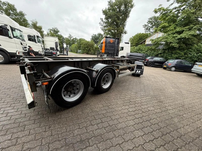 GS Meppel 28T Tipping container trailer! 640cm system length Central lubrication