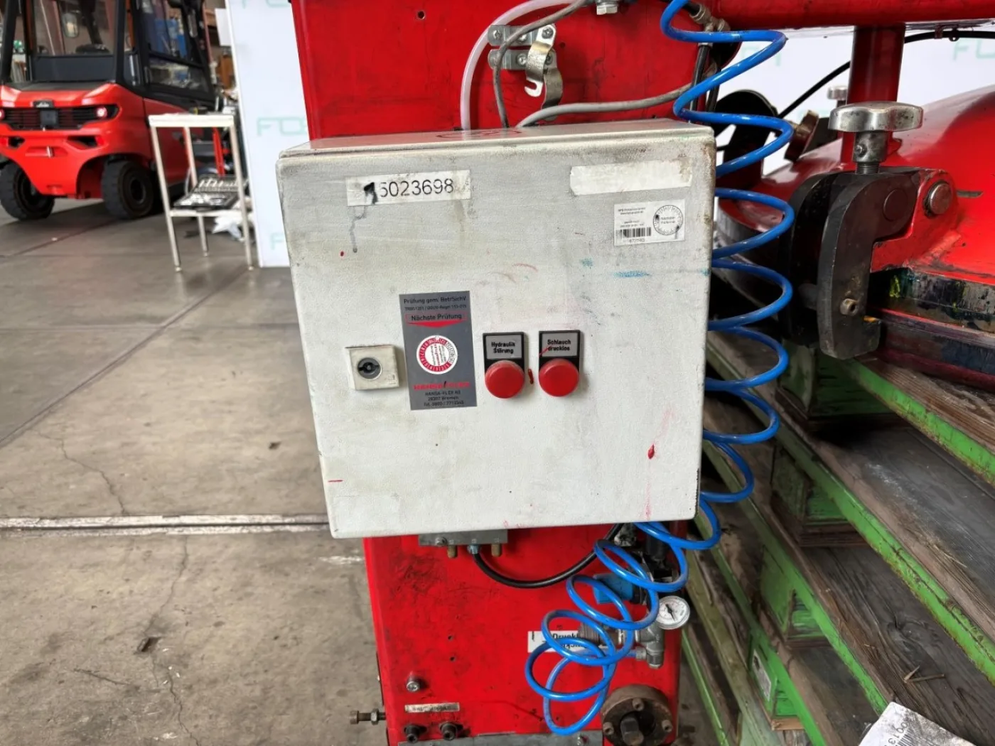 Geiger Squeezing press D-1200-K - Dissolver - 8