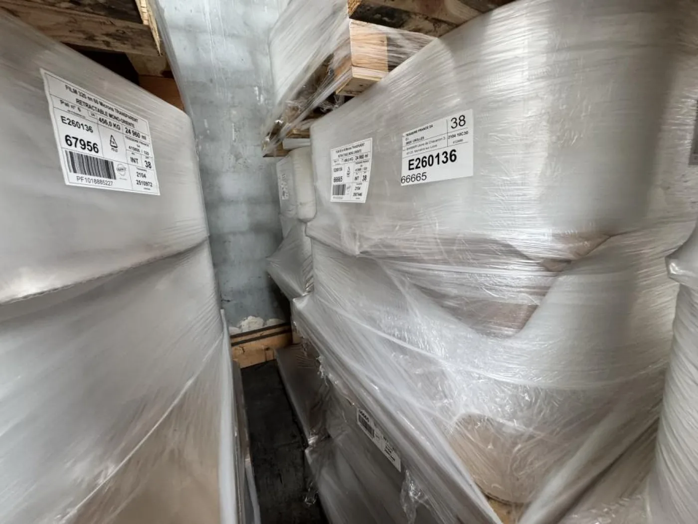 Transparent mono-oriented LDPE shrink film 11,5x8 rolls - 5