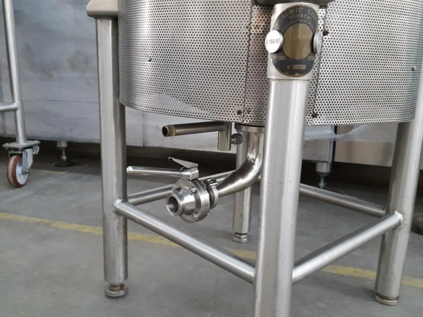 SERBATOIO IN ACCIAIO INOX – CALMIC CISA - 3