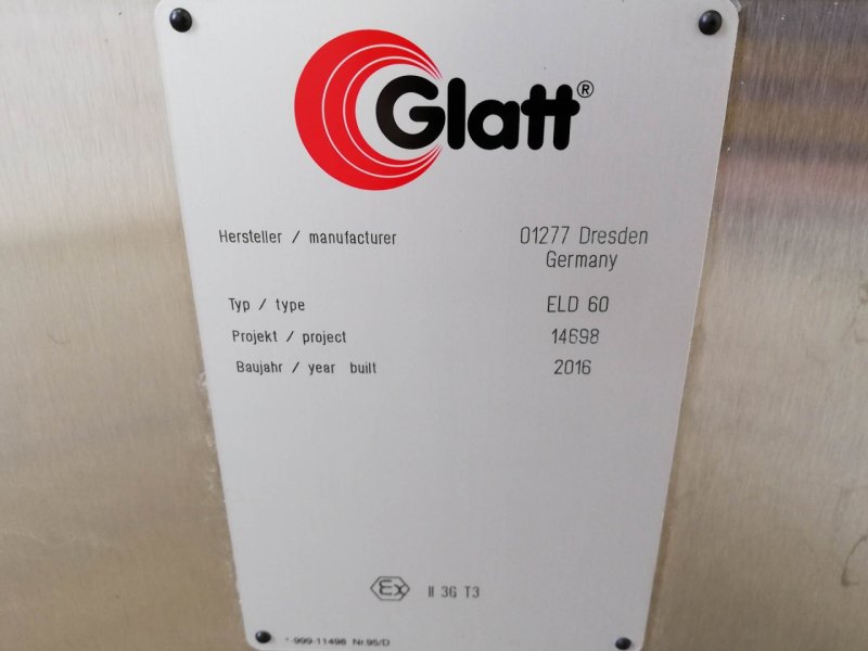 Glatt ELD-60 - Lifting/tilting machine