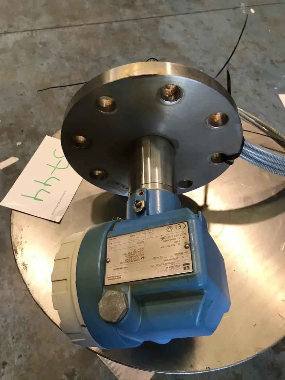 ENDRESS+HAUSER GUIDED MICROWAVE TRANSMITTER LEVELFLEX M FMP40 UNUSED