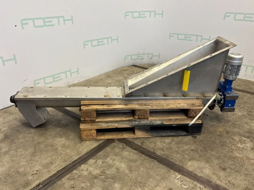 Forberg F1000 with output screw - Paddle mixer