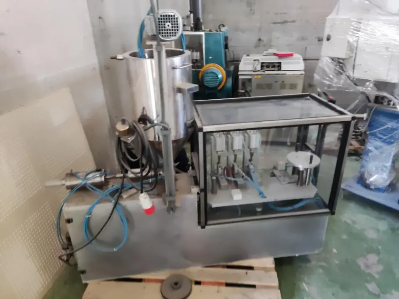 USED ANCIMO DPM-10 TUBE FILLER AND CLOSER - 5