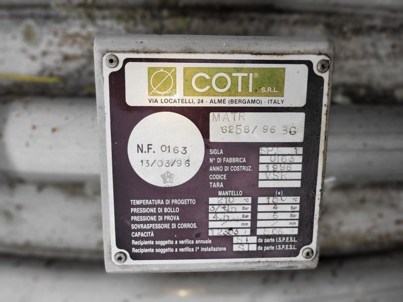 Coti Alme 10.000 Ltr - Stainless Steel Reactor