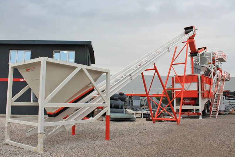 Mobile Concrete Batching Plant — 30-150 m³/h Ready-Mix Plant