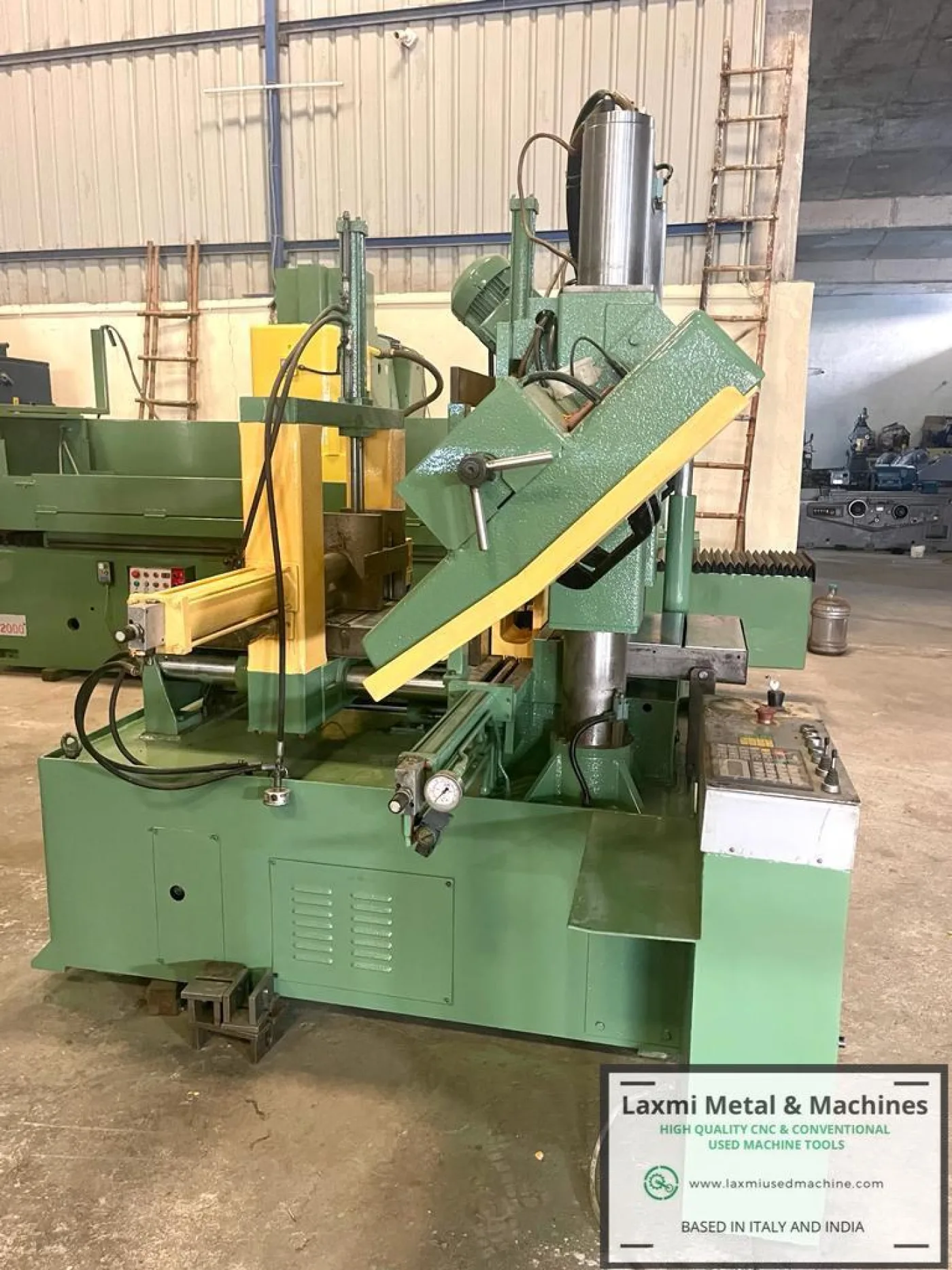 DOUBLE COLUMN BANDSAW, RUSCH SCORTEGAGNA - 420A - Laxmi Metal & Machines, Rohtak - 5