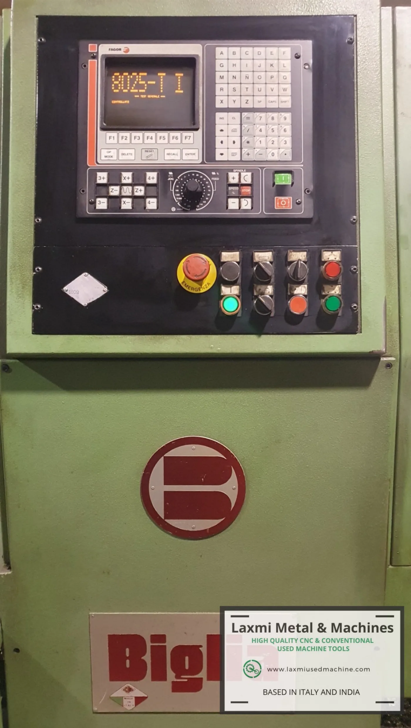 CNC LATHE, BIGLIA - B600 - Laxmi Metal & Machines, Rohtak - 2