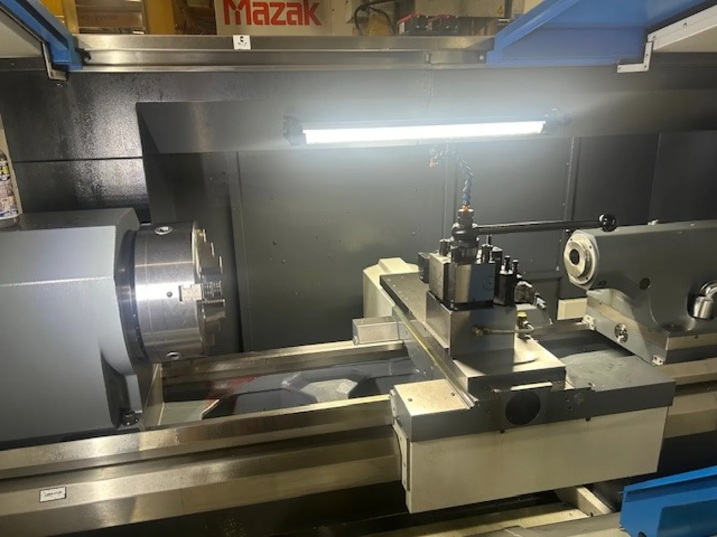 Teach in lathe CAZENEUVE OPTIMAX 590 - 8
