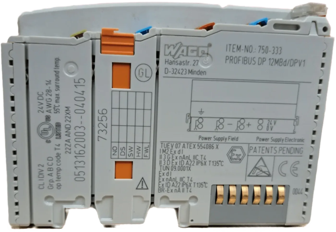 Wago Feldbuskoppler PROFIBUS 750-333 (g) - 3