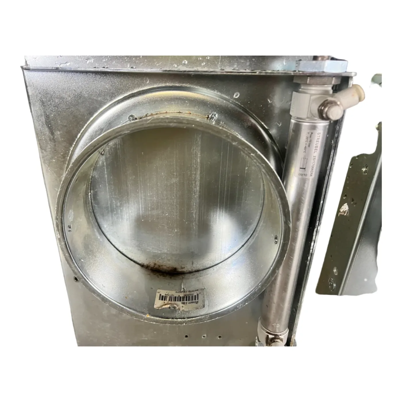 Pneumatik Schieber ADPW 160 Art. 006567 181349 Absaugschieber - 2