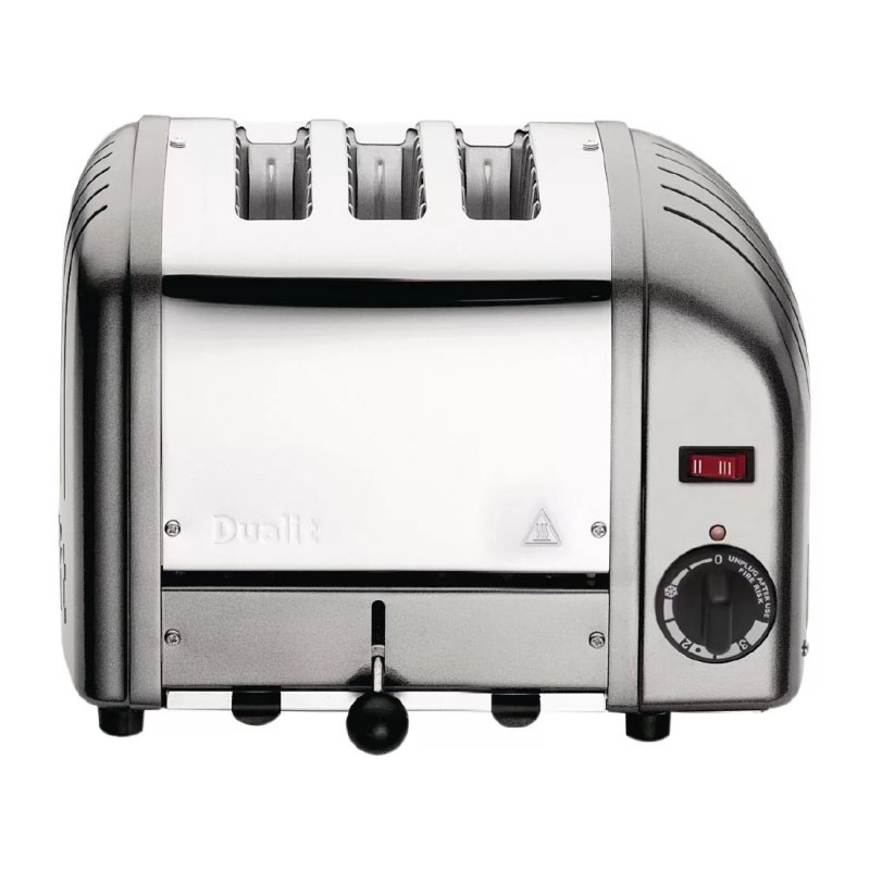 Dualit 3 Slice Vario Toaster Metallic Silver 30081 - islandcatering