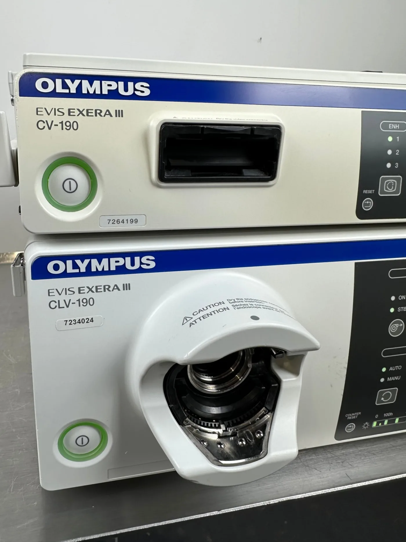 Olympus Evis Exera III Videoprozessor CV190 & Lichtquelle CLV 190 SET - 6
