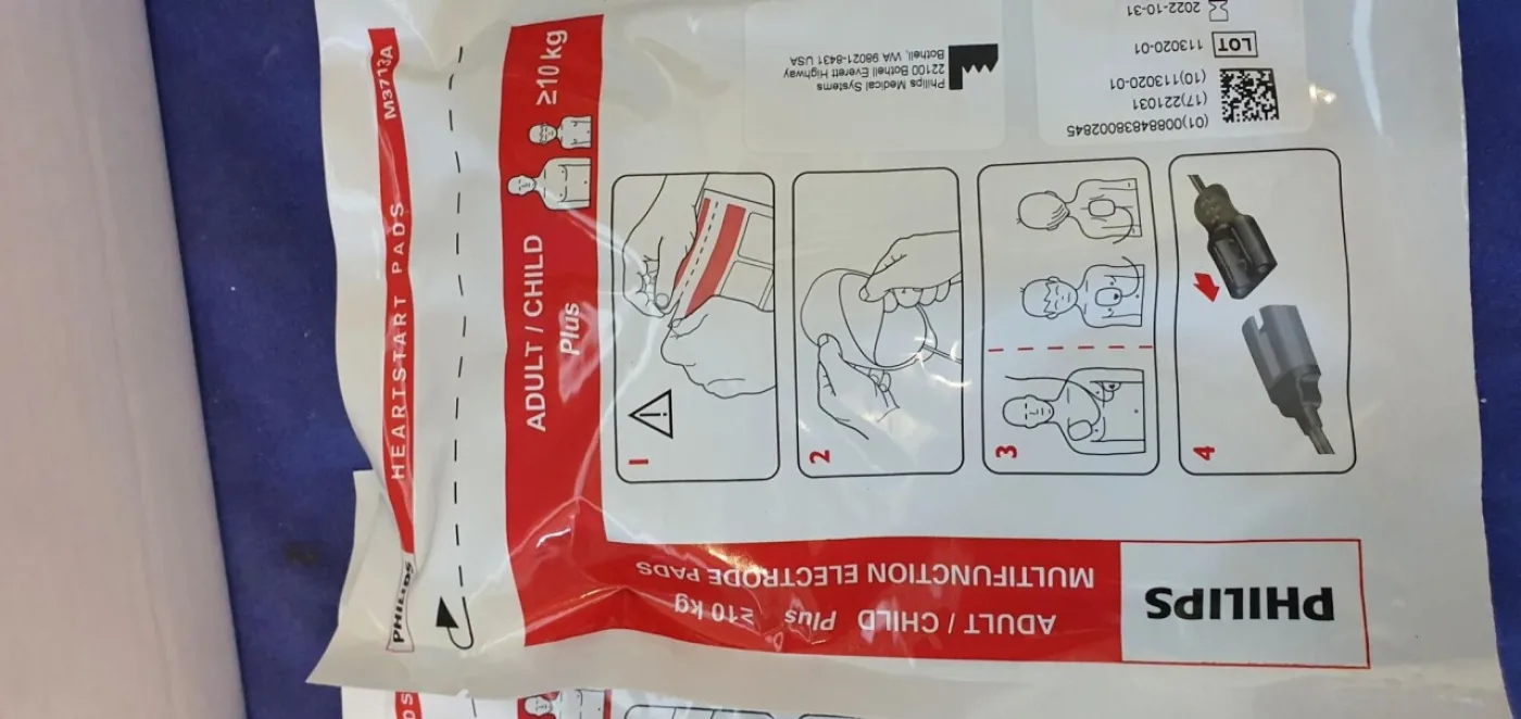Heartstart FR2+ Paddles (Neu) - 6