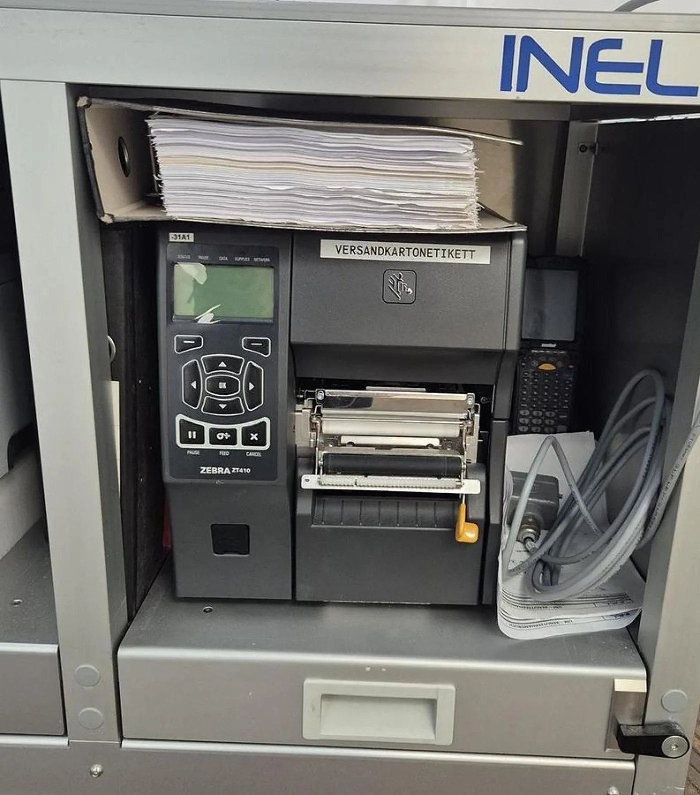 INEL Aggregationsstation MAS-C2 HS mit Zebra ZT410 - 3