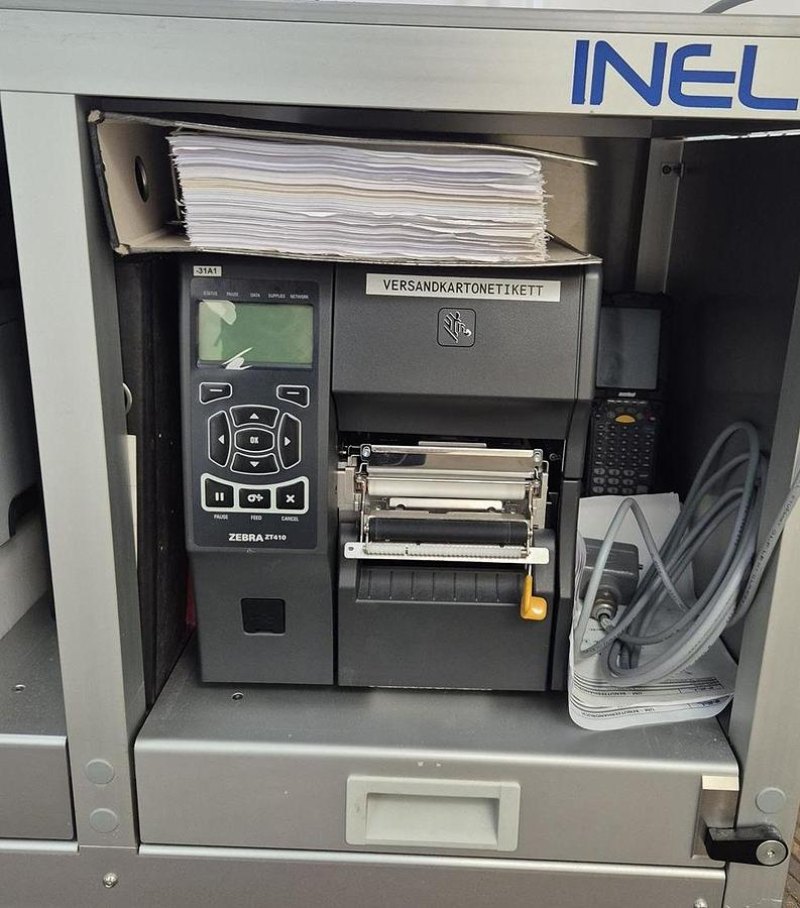 INEL Aggregationsstation MAS-C2 HS mit Zebra ZT410