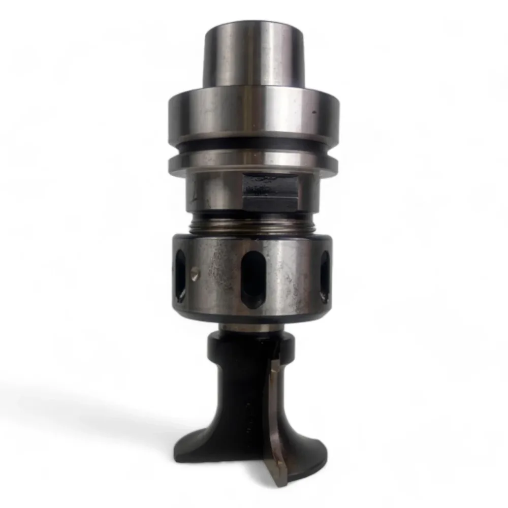 HSK 63 F Spannzangenfutter mit austauschbaren Spannzangen und HW Profilfräser Ø 22 mm, L=40 mm, Z=2