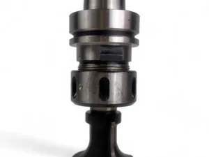 HSK 63 F Spannzangenfutter mit austauschbaren Spannzangen und HW Profilfräser Ø 22 mm, L=40 mm, Z=2
