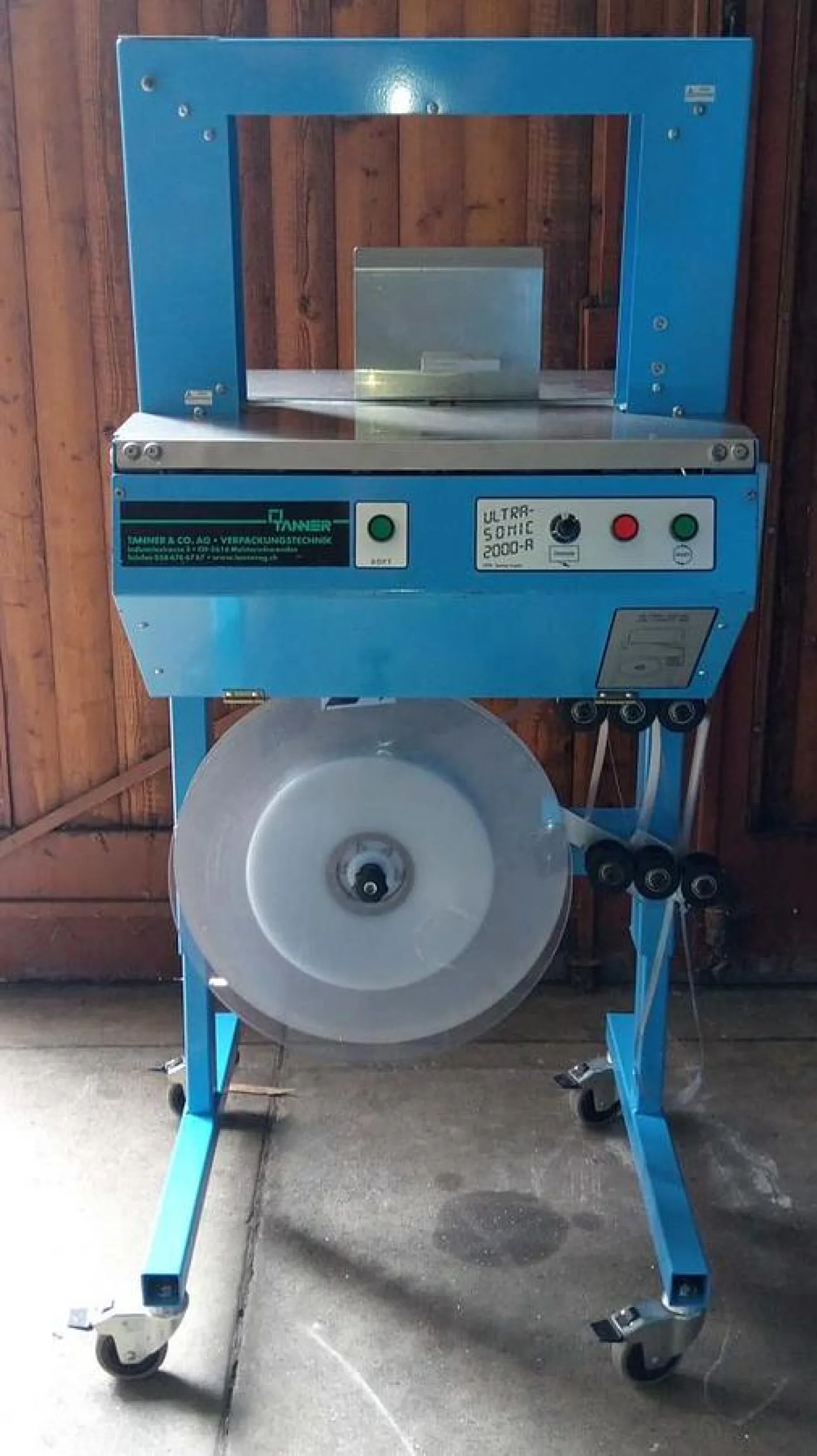 Tanner Lagen-Banderoliermaschine Ultra Sonic 2000A US2000AB - 1