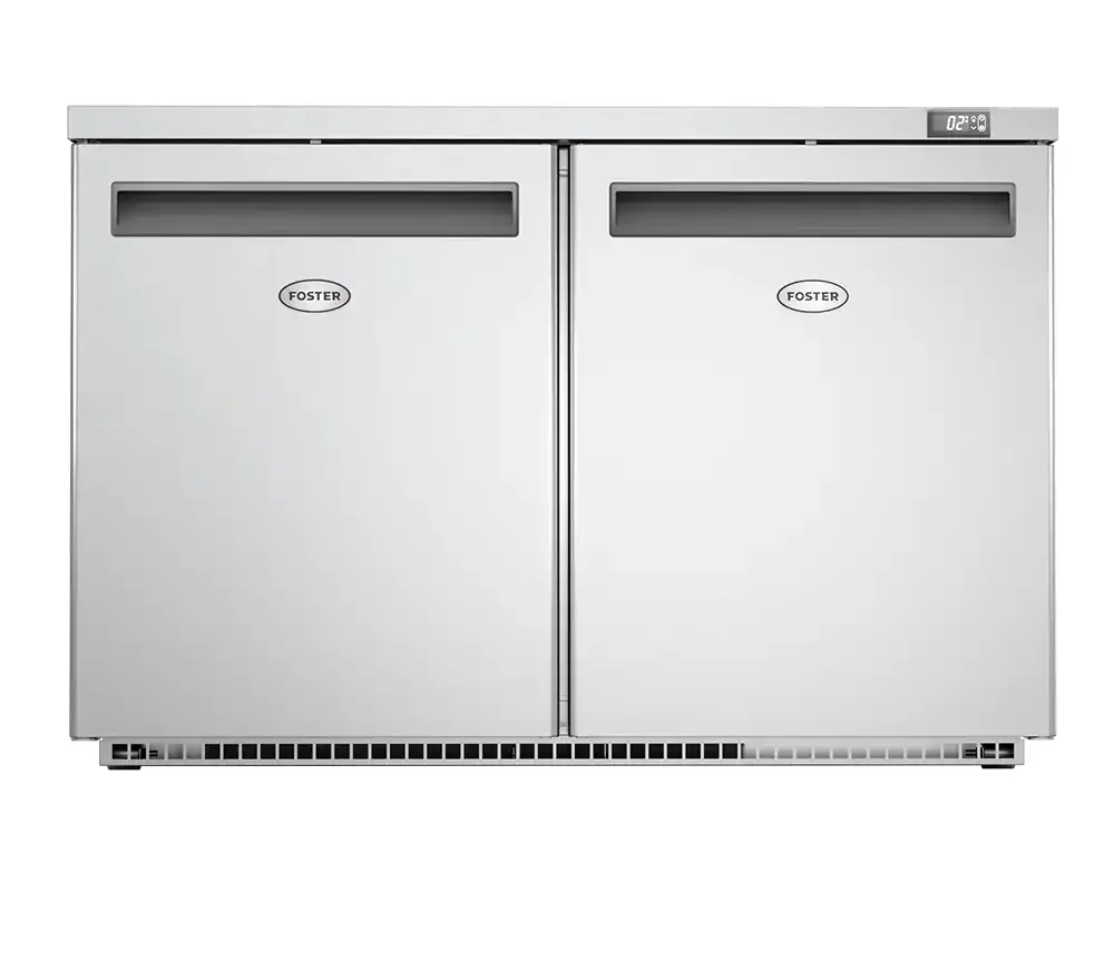 Foster HR360/13-117 Double Door Undercounter Cabinet Refrigerator 360 Litres - islandcatering