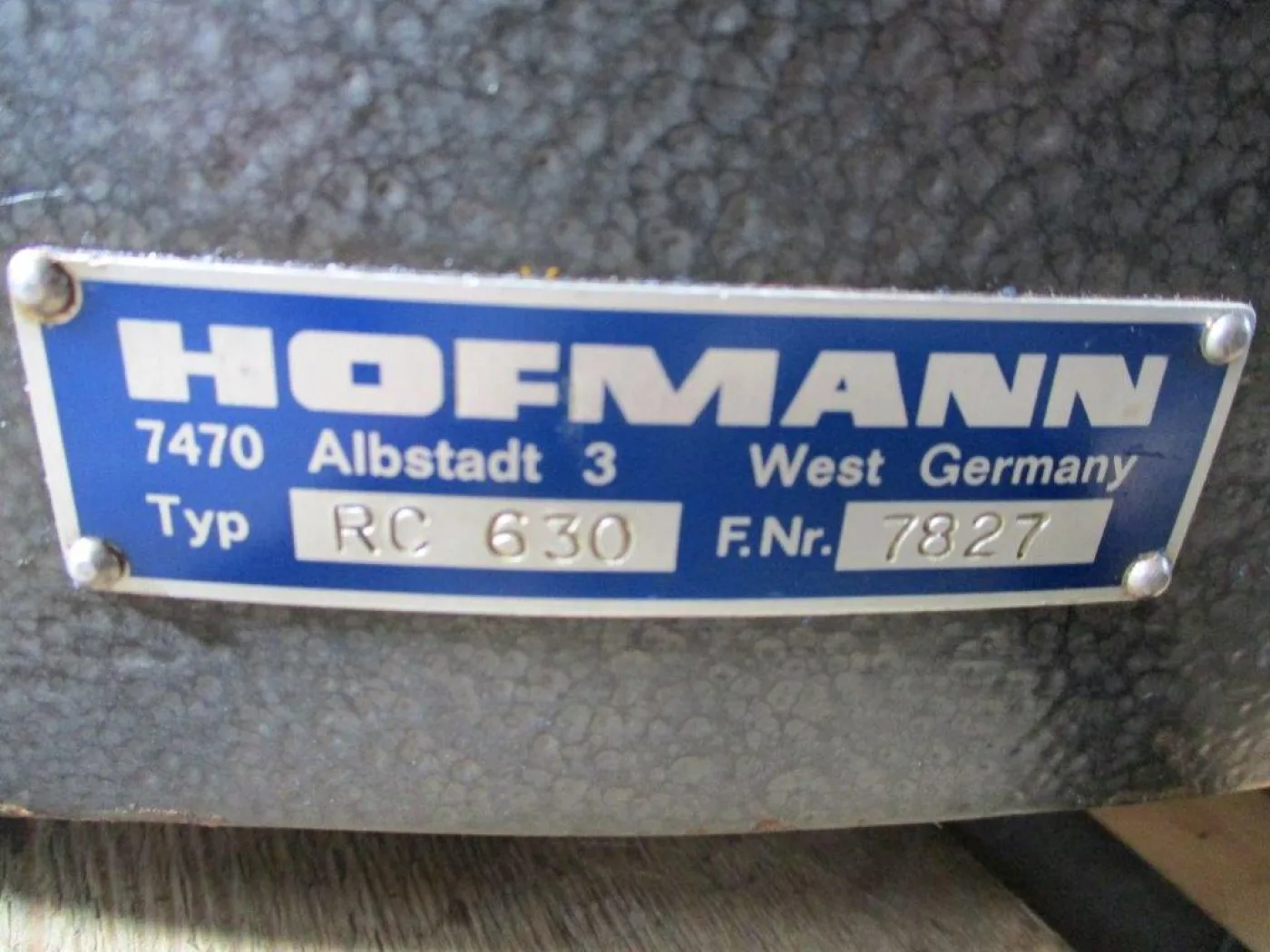 RC 630 HOFMANN - 3