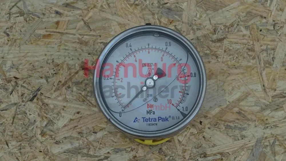 Unused Tetra Pak Pressure Gauge
