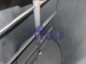Rührwerksbehälter THOUET - Type RW-3000, mit ca. 3.000 kg Inhalt