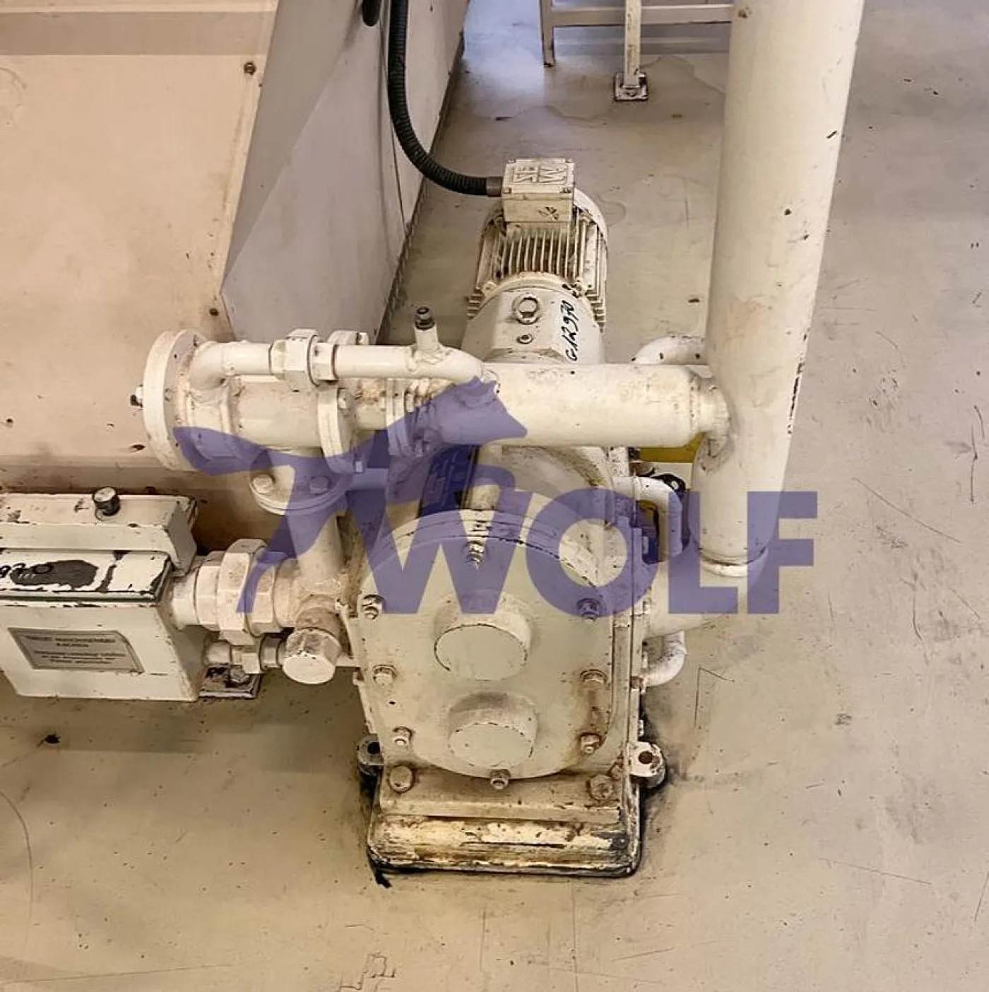 Zahnrad-Massepumpe THOUET - Type ZP-63/10-S, mit ca. 10.000 Liter pro Stunde. - 4