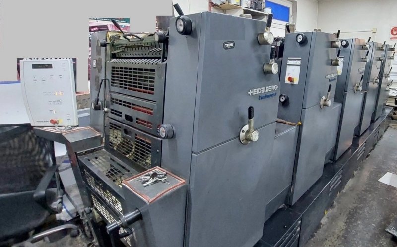 Heidelberg PM 52-5 offset printing press