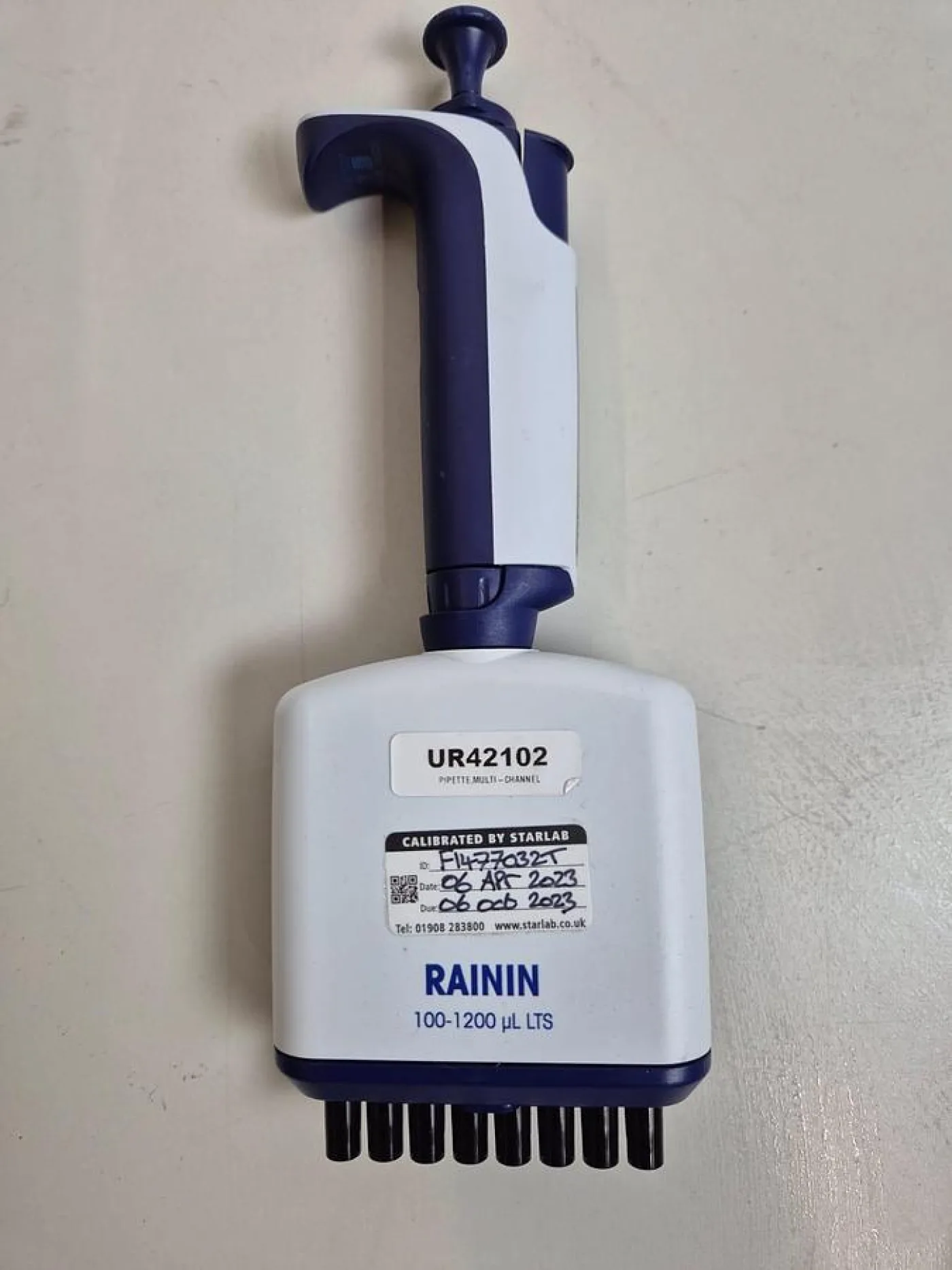 RAININ Pipet-Lite XLS 1200 8 Chanel Pipeter - 1