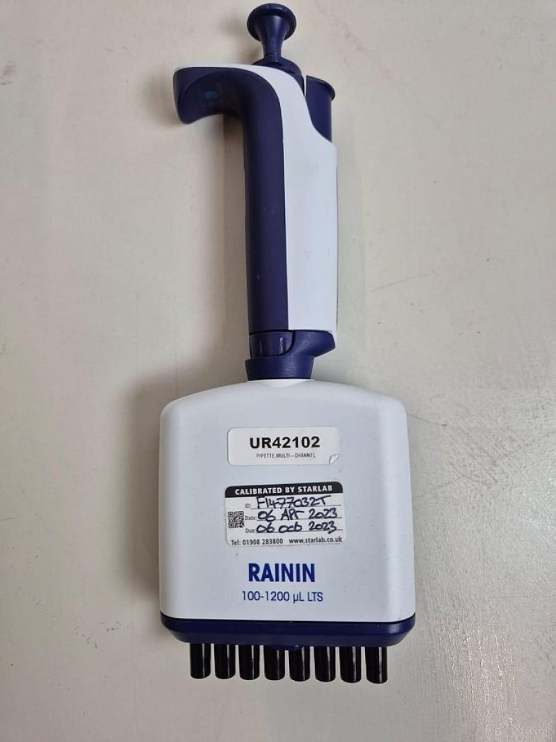 RAININ Pipet-Lite XLS 1200 8 Chanel Pipeter