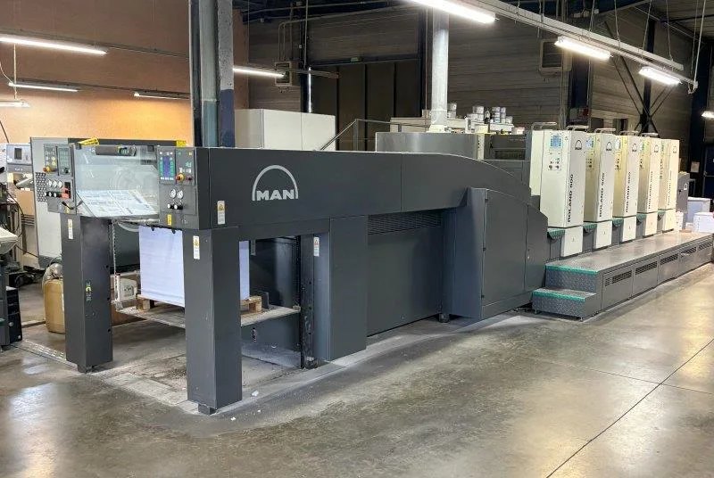 Roland 504 LV offset printing press
