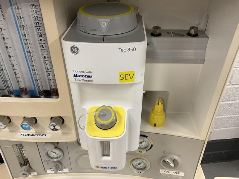GE Tec 850 Vaporiser Sevoflurane