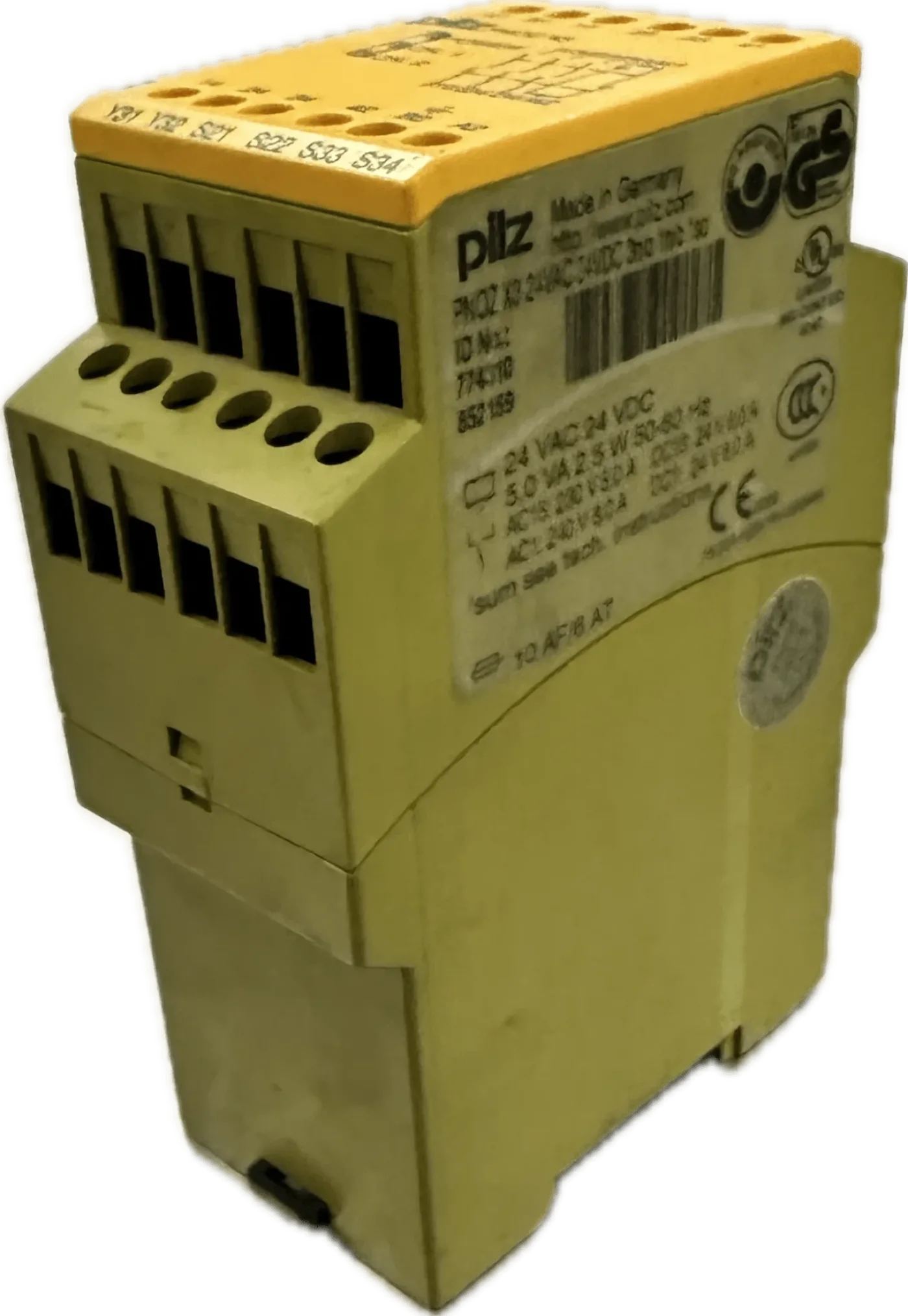 Pilz Sicherheitsschaltgerät PNOZ X3 24VAC 24VDC 3n/o 1n/c 1so - 2